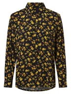 Koszule damskie - Tommy Hilfiger - Bluzka damska, żółty|niebieski - miniaturka - grafika 1