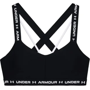 Biustonosz damski Under Armour  Crossback Low black XS - Bielizna sportowa damska - miniaturka - grafika 1