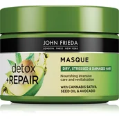 Maski do włosów - John Frieda John Frieda Detox Repair Maska do włosów zniszczonych 250ml - miniaturka - grafika 1