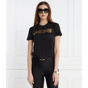 Just Cavalli T-shirt | Regular Fit - Koszulki i topy damskie - miniaturka - grafika 1