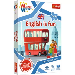 Trefl English is Fun/Mistrz Wiedzy - Gry planszowe - miniaturka - grafika 1