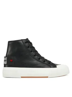 LOVE MOSCHINO Trampki JA15022G1MIA0000 Czarny - Trampki damskie - miniaturka - grafika 1