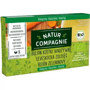 Natur Compagnie (buliony, kostki rosołowe) BULION - KOSTKI WARZYWNE BEZ DODATKU CUKRÓW BIO 84 g - BP-4048885053434 - Buliony i przyprawy w kostkach - miniaturka - grafika 1