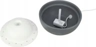 Miski dla kotów - Trixie Vital Dome drinking fountain, 1.5 l/20×10×20 cm, grey/white - miniaturka - grafika 1