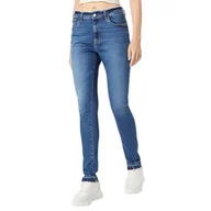 Spodnie damskie - Spodnie damskie Pepe Jeans Regent Reclaim jeansowe rurki-W24 - miniaturka - grafika 1