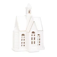 Domek z ledem KANIA kościółek 11x7x15,5 cm HOMLA