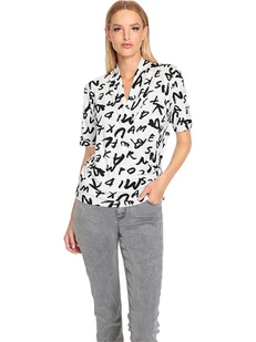 Heine Koszulka w kolorze biało-czarnym - Koszulki i topy damskie - miniaturka - grafika 1