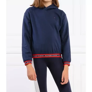 Tommy Hilfiger Bluza | Regular Fit - Bluzy dla dziewczynek - miniaturka - grafika 1