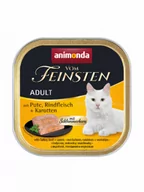Mokra karma dla kotów - Animonda Vom Feinsten Classic Cat Smak: Indyk, Wołowina + Marchewka 100G - miniaturka - grafika 1