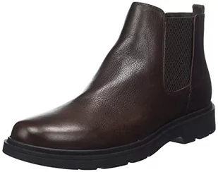 Geox Męskie trampki U SPHERICA EC1, Coffee, 39 EU - Trampki męskie - miniaturka - grafika 1