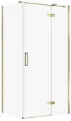Kabiny prysznicowe - Cersanit Kabina PRYSZNICOWA CITY Z ZAWIASAMI ZŁOTA 100X80X195 PRAWA TRANSP - miniaturka - grafika 1