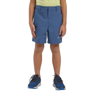 Szorty dziecięce Jack Wolfskin TURBULENCE SHORTS K Evening Sky - 116 - Spodenki damskie - miniaturka - grafika 1
