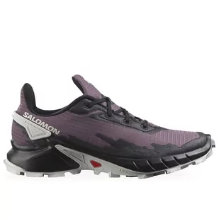 Buty Salomon Alphacross 4 L41725200 - fioletowe - Buty trekkingowe damskie - miniaturka - grafika 1