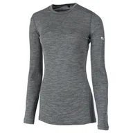 Koszulki sportowe damskie - Koszulka damska Zulu Merino 160 Long Rozmiar: L / Kolor: szary - miniaturka - grafika 1