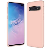 Etui i futerały do telefonów - Etui na telefon Samsung Galaxy S10+ silikonowo-żelowe etui ochronne na telefon komórkowy, różowe - miniaturka - grafika 1
