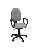 Fotele i krzesła biurowe - Krzesło obrotowe Jupiter UPH/P, do biurka, tapicerowane, na kółkach, młodzieźowe - miniaturka - grafika 1