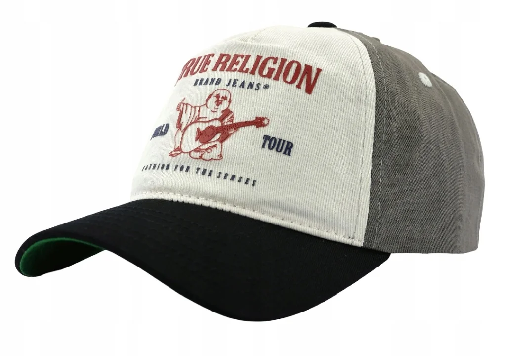 Czapka z daszkiem dziecięca True Religion Budda 52-56cm Nadruk Lato Bawełna