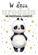 Kartki okolicznościowe i zaproszenia - Kartka urodzinowa z życzeniami TS105 - miniaturka - grafika 1