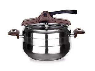 BANQUET BANQUET Szybkowar PREMIUM Dark Brown 5l, stal nierdzewna 23041506 - Szybkowary - miniaturka - grafika 1