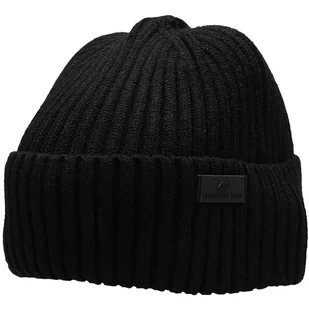 Czapka Męska 4F Głęboka Czerń H4Z22 Cam003 20S M - Czapki męskie - miniaturka - grafika 1