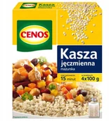 Kasza - Cenos Kasza jęczmienna mazurska 4 x 100 g - miniaturka - grafika 1