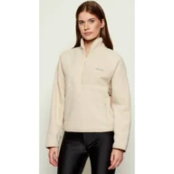 Bluzy damskie - Guess Jeans Polarowa bluza SHERPA Regular Fit - miniaturka - grafika 1