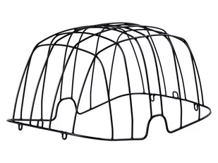 Basil Space Frame, kratka druciana do Bobbi Bobbi, czarna BAS74067 - Akcesoria rowerowe - miniaturka - grafika 1