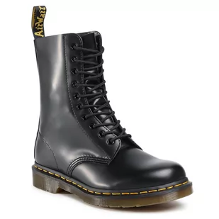 Dr. Martens Glany 1490 Smooth 11857001 Black - Glany damskie - miniaturka - grafika 1
