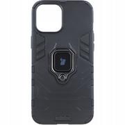 Etui i futerały do telefonów - Bizon Etui Case Armor Ring iPhone 12 Pro Max czarne BCARIP12PMBK - miniaturka - grafika 1