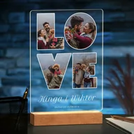 Ramki na zdjęcia - Lampka ramka XL z wydrukiem na szkle akrylowym i podświetleniem LED - miniaturka - grafika 1