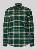 Koszule męskie - Koszula casualowa o kroju regular fit z czystej bawełny - miniaturka - grafika 1