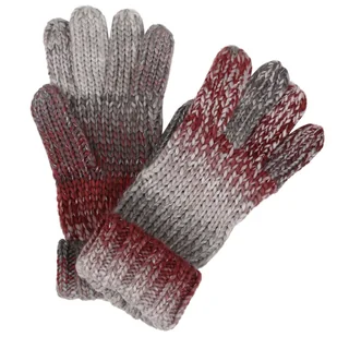 Rękawiczki Regatta Frosty Glove VI Rozmiar rękawiczek: S/M / Kolor: szary/czerwony - Rękawice narciarskie - miniaturka - grafika 1