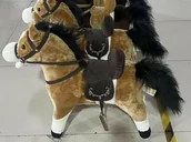 Leżaczki i huśtawki - Koń na biegunach z dźwiękiem Adar - zabawka - miniaturka - grafika 1