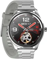 Smartwatch - Gino Rossi SW012-3 Srebrny - miniaturka - grafika 1