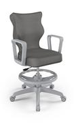 Fotele i krzesła biurowe - Krzesło Krzesło młodzieżowe Norm szary Monolith 33 rozmiar 6 WK+P - miniaturka - grafika 1