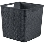 Pudła i pojemniki do przechowywania - Keter Keter Koszyk Jute ciemnoszary 17 l - miniaturka - grafika 1