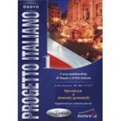 Książki do nauki języka włoskiego - Drzymała Piotr Progetto Italiano Nuovo 1 słowniczek+gramatyka - miniaturka - grafika 1
