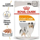Mokra karma dla psów - Royal Canin Care Nutrition CCN Coat Care 48 x 85 g - miniaturka - grafika 1