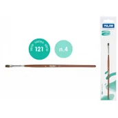 Pędzle - Milan Pędzel płaski z włosia koziego seria 121 nr 4 - miniaturka - grafika 1