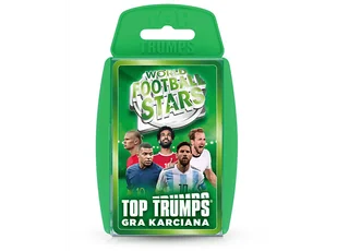 towarzyska WINNING MOVES Top Trumps World Football Stars - Gry planszowe - miniaturka - grafika 1