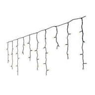 Oświetlenie świąteczne - Lampki zewnętrzne kurtyna 259 LED ciepły biały - miniaturka - grafika 1