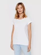 Koszulki i topy damskie - Vila T-Shirt Dreamers Pure 14025668 Biały Regular Fit - miniaturka - grafika 1
