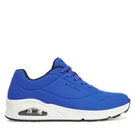 Sneakersy męskie - Sneakersy Skechers Uno - Stand On Air 52458/BLW Niebieski - miniaturka - grafika 1
