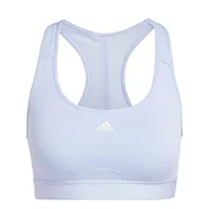 Biustonosze - adidas Damski biustonosz treningowy Pwr MS Pd - średnie wsparcie - miniaturka - grafika 1