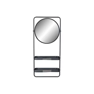 Emaga Półka Łazienkowa DKD Home Decor Czarny Metal Lustro (55 x 20 x 120 cm) - Lustra - miniaturka - grafika 1