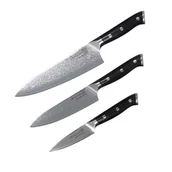 Noże kuchenne - Zestaw noży ESSENTIAL ELEGANCE EBONY WOOD - miniaturka - grafika 1