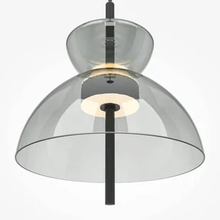 Lampa do sypialni zwis Bangkok MOD185PL-L11B3K2 Maytoni LED 12W 3000K czarny szary - Lampy sufitowe - miniaturka - grafika 1