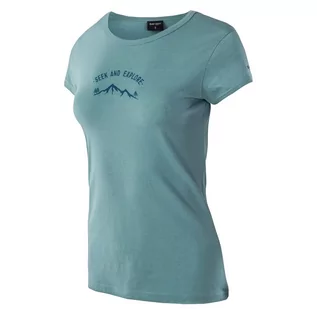 Koszulki i topy damskie - Hi-Tec, LADY VANDRA, T-Shirt damski, Dusty Turquoise, S - grafika 1