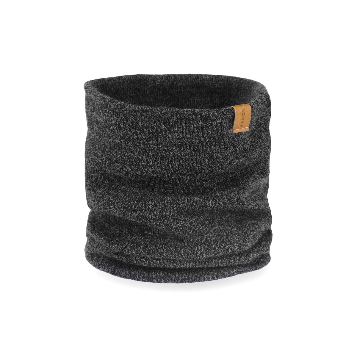 Nandy Komin Męski Dwuwarstwowy Ciemno Szara Mulina - Nkm-16106-30-C-Szr-M