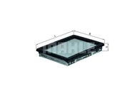 Filtry powietrza - Filtr powietrza Mahle LX 1266 - miniaturka - grafika 1